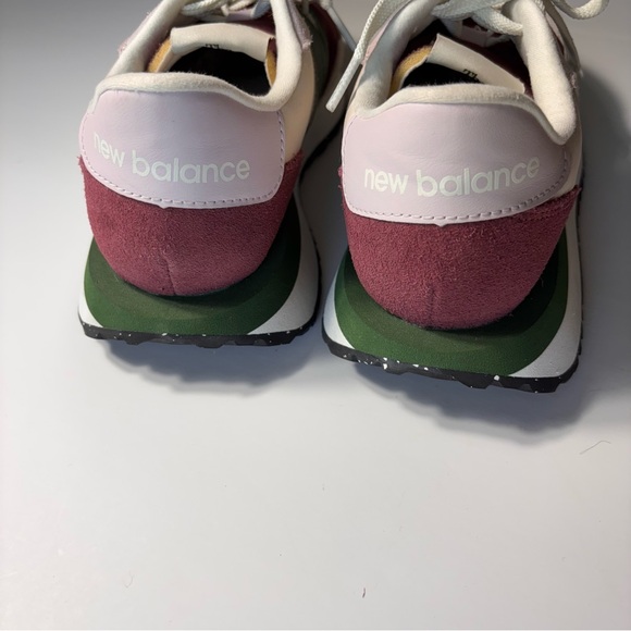 New Balance 237 Athletic Sneakers Retro Maroon Green Women’s Size 7.5 LIKE NEW - Picture 6 of 11